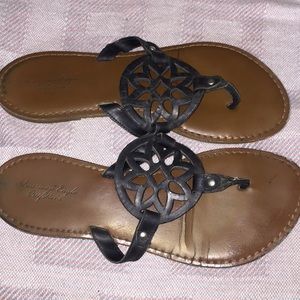 Cute “Anytime of the day” Leather Sandals